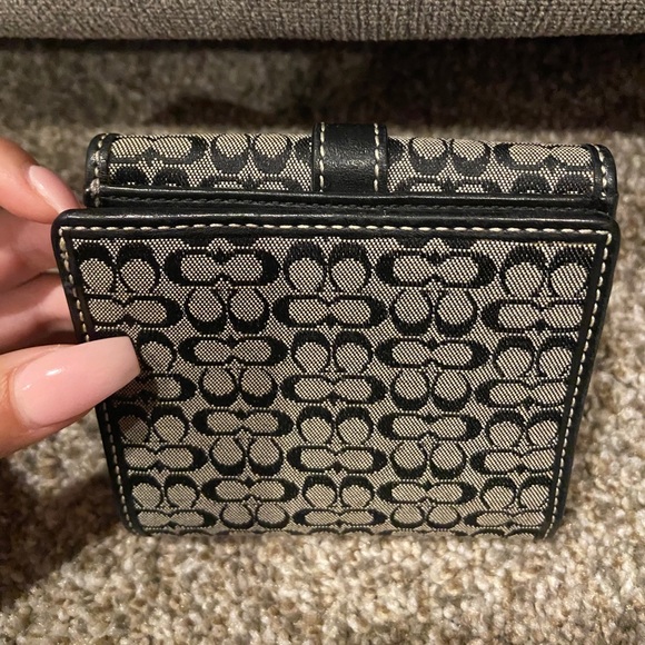 Black Coach Wallet - Picture 2 of 4